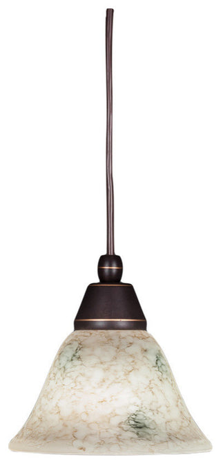 Cord Mini Pendant, Dark Granite/Italian Marble