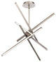 W.A.C. Lighting Parallax LED Pendant PD-73129-BN