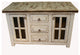 San Marcial Rustic Reclaimed Wood Bathroom Vanity, 60"x22"x36"