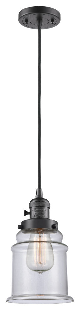 INNOVATIONS 201CSW-OB-G182-LED 1-Light Mini Pendant Oil Rubbed Bronze