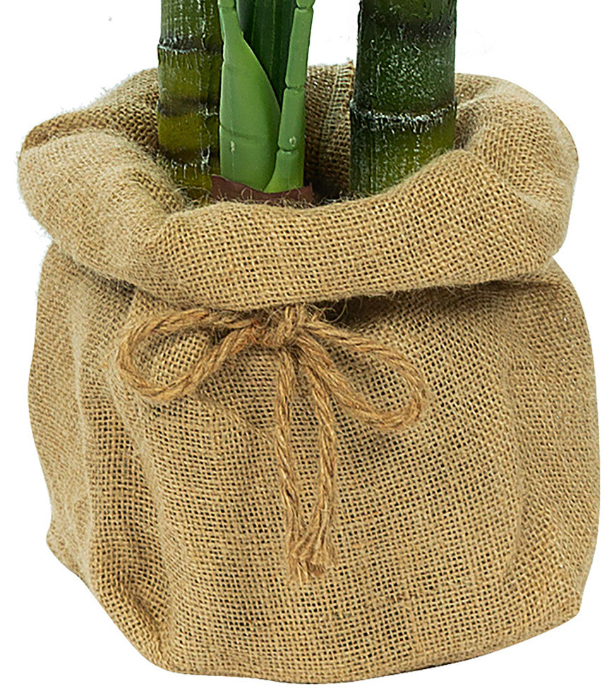 50.39" Artificial Palm Plant, Planter, Set of 2