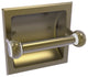 Clearview Recessed Toilet Paper Holder with Twisted Accents, Antique Brass