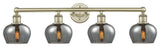 Innovations Fenton 4 33.5" Bath Vanity-Light Antique Brass
