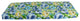 51"X19" Patterned Outdoor Spun Polyester Loveseat Cushion, Lesandra Sunblue