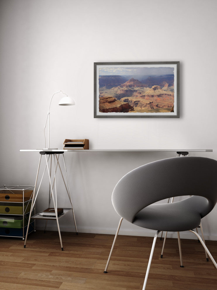 "Spectacular Canyons" Framed Painting Print, 24x16