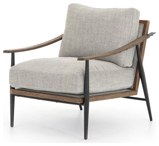 Kennedy Chair-Gabardine Grey
