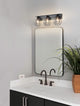 Tarbes 3-Light Bath/Vanity Light, Matte Black