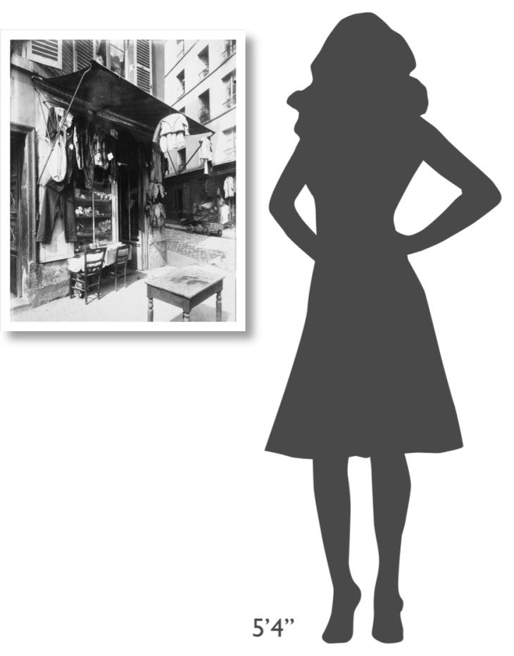 "Paris, 1911 - Costume Shop, rue de la Corderie" Print by Eugï¿½ï¿½ne Atget, 26"x32"