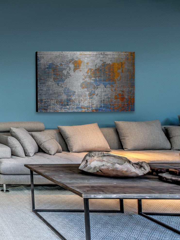 "Oceans Journey" Print on Brushed Aluminum, 45"x30"