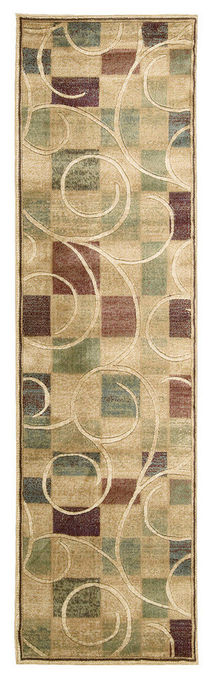 Nourison Expressions Area Rug, Beige, 2''3"x8''