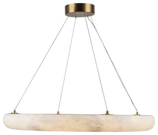 Camila - 1-Light Chandelier - Brushed Brass - 27"W
