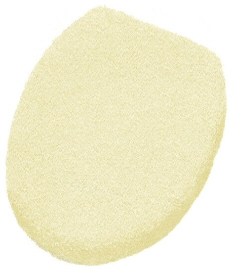 Elongated Lid Cover for Toilet Seats, Beige