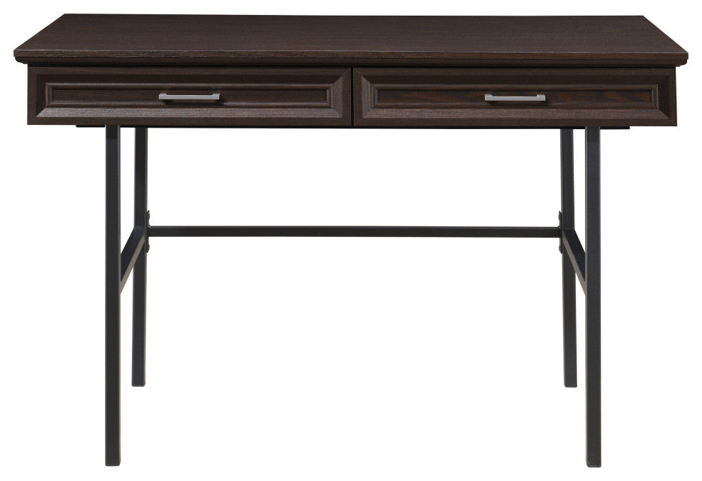 Jefferson Writing Desk With Lockdowel Fastening System, Espresso Finish