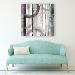 "Plum zephyr" Museum Mounted Canvas Print, 20"x20"