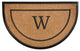 Calloway Mills The General Monogram Doormat, Letter W