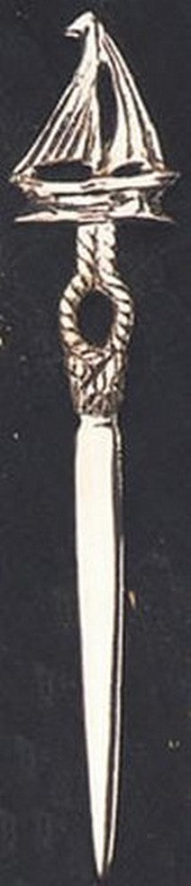 Brass Sailboat Letter Opener
