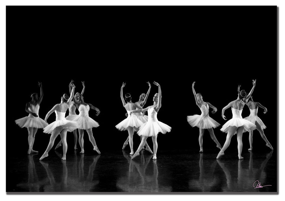''Ballerinas'' Canvas Art by Martha Guerra