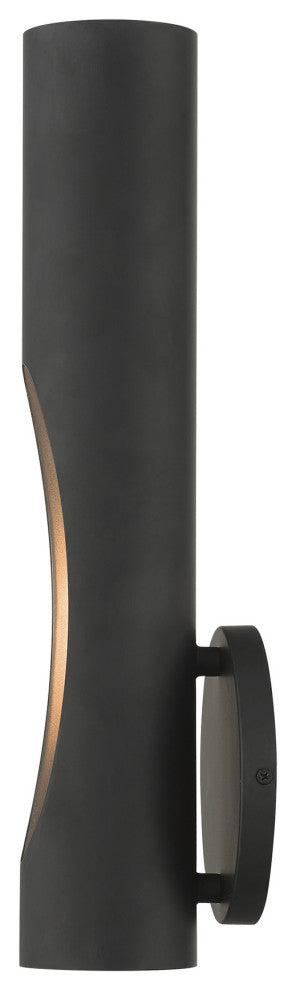 Black Contemporary, Minimal, Industrial, Urban, Sleek Single Sconce