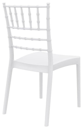 Compamia Josephine Patio Dining Chair in White