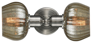 Olympia 2-Light Bath Vanity-Light Brushed Satin Nickel