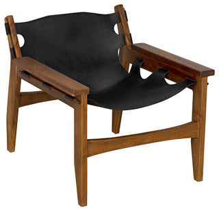 Nomo Chair, Teak With Leather