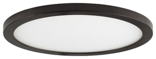 Maxim 58736 Wafer 15"W Disc LED Panel - 3000K - 3000 Lumens - White / Bronze
