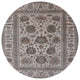 Ahgly Company Indoor Round Mid-Century Modern Area Rugs, 7' Round