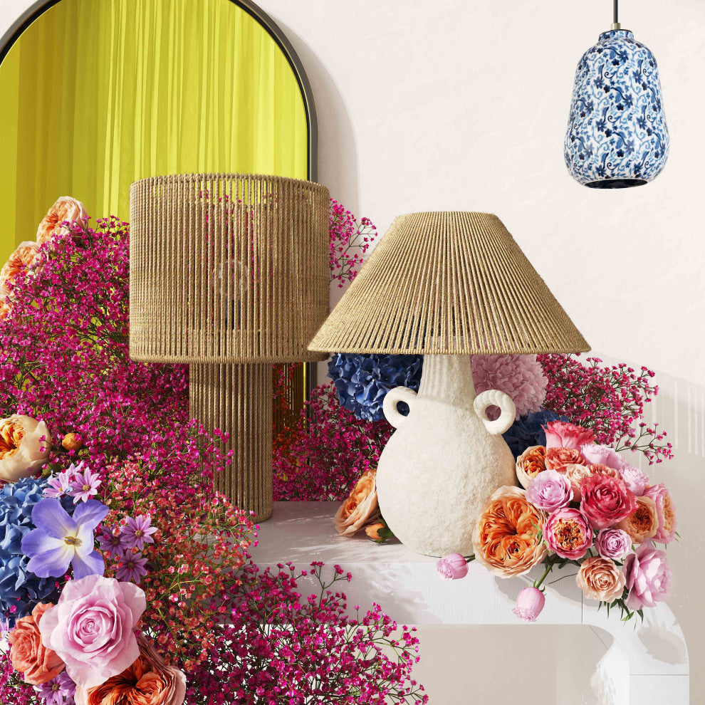 Hope Natural Table Lamp, Medium