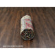 Auburn Red Hand Knotted Pure Wool Karajeh Design Oriental Rug, 9'3"x11'11"