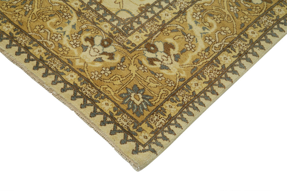Rug N Carpet - Handwoven Oriental 9' 10" x 14' 1" Soft Oushak Area Rug