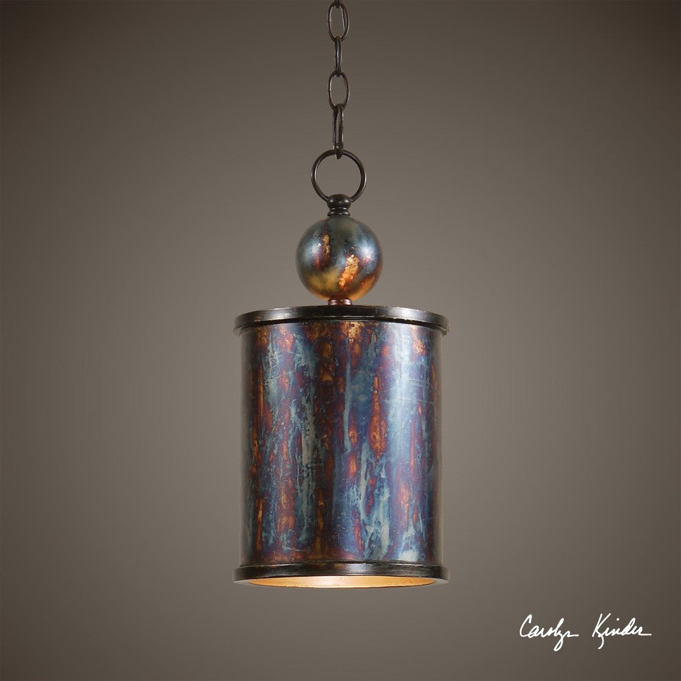 Uttermost 21920 Albiano 1 Light Bronze Mini Pendant