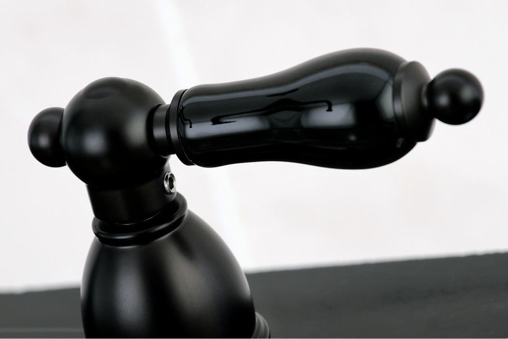 Kingston Brass Centerset Kitchen Faucet, Oil Rubbed Bronze