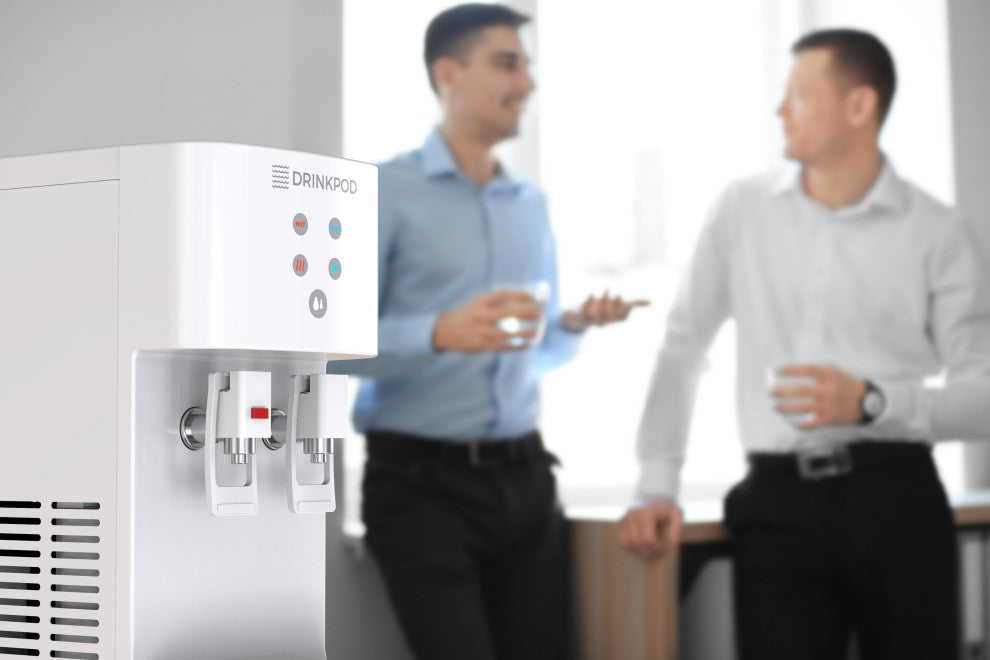 Drinkpod 2000 Series Bottleless Hot and Cold Touchless Water Dispenser, White