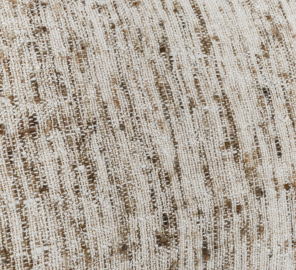 Tavi 22" Square Throw Pillow, Distressed Natural, 16" X 36"
