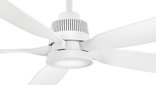 Hinkley Bodin 64" Led Smart Fan, Matte White