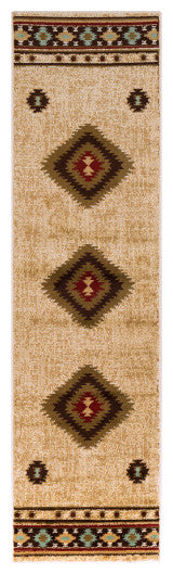 Surya Paramount PAR-1085 7'10"x11'2" Rug, Dark Brown/Sage/Dark Red/Khaki/Beige