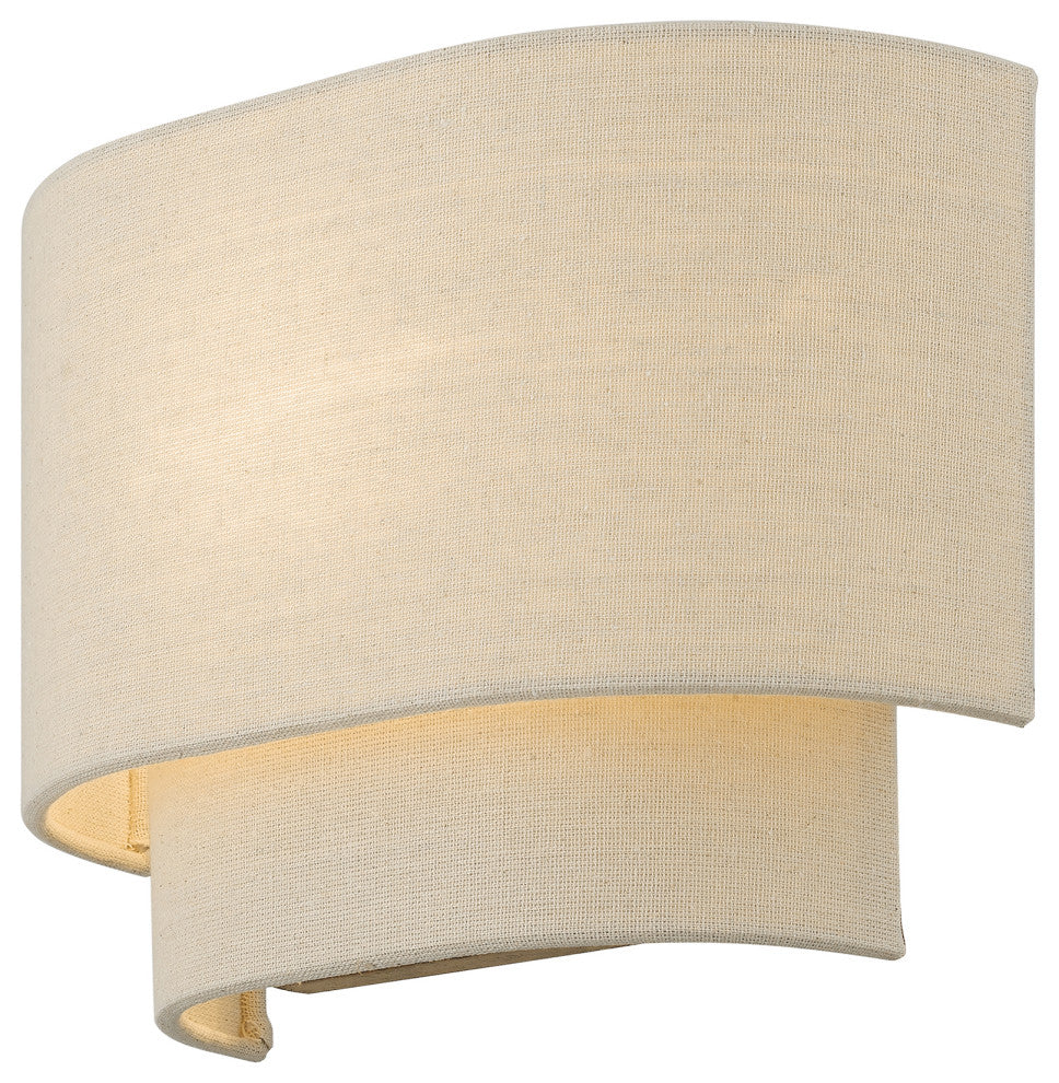 Bellingham 1-Light Antique Gold Leaf ADA Sconce