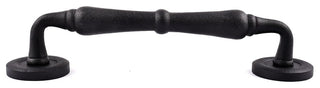 10 Door Pull Black Wrought Iron Spindle 9" H |