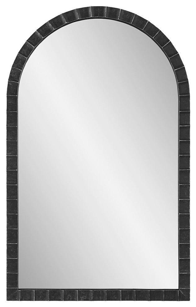 Uttermost Dandridge Black Arch Mirror 09784