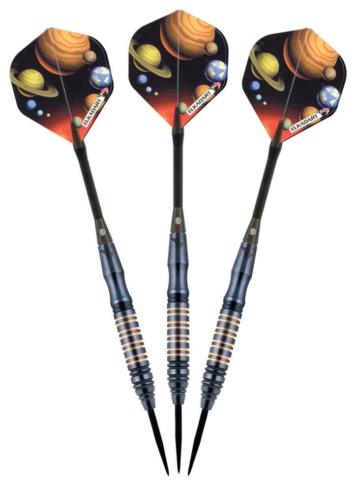 Elkadart Orbital Steel Tip Darts, 19 Grams