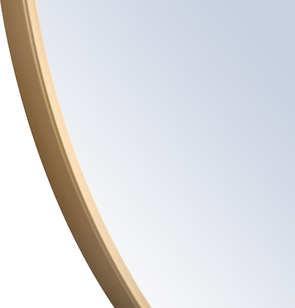 Elegant Lighting MR403X-24 Eternity 24" Diameter Circular Metal - Brass