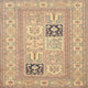 Ahgly Company Indoor Square Traditional Area Rugs, 3' Square