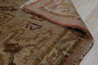 Beige Traditional All Over Oushak Area Rug