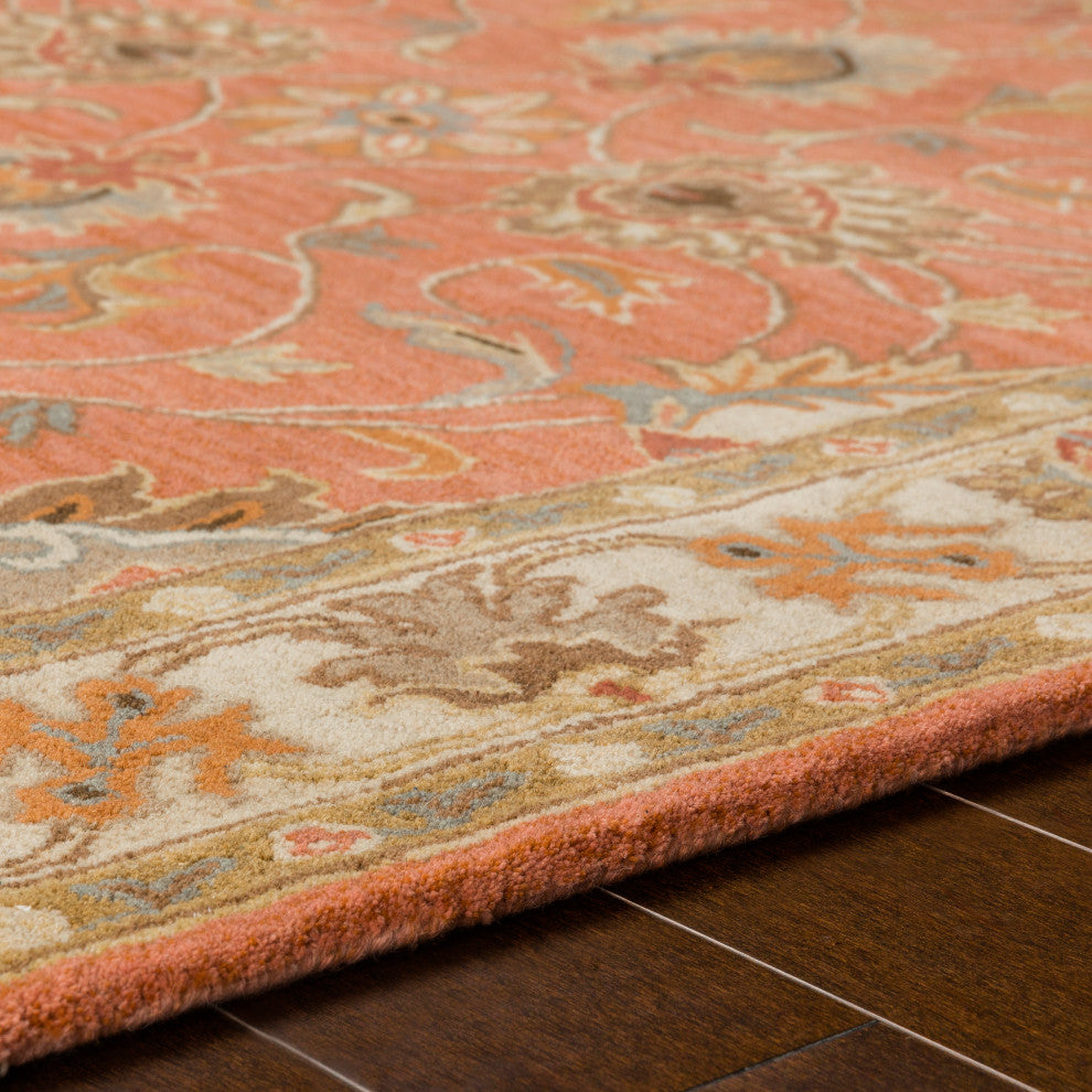 Surya Caesar CAE-1124 Traditional Area Rug, 8' x 10' Oval