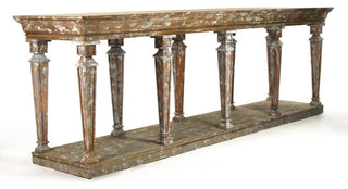 Colin Console, Distressed Umber Brown
