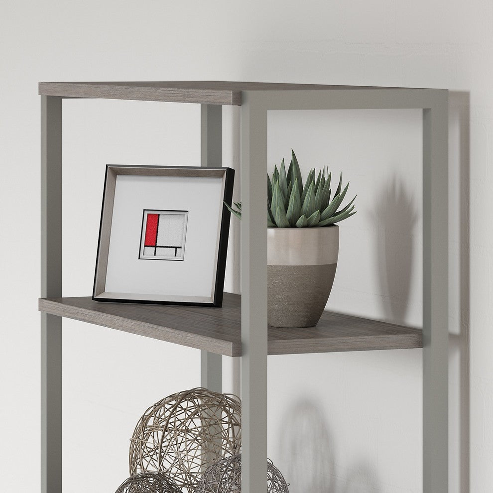 Office by kathy ireland Method Bookcase With Hutch, Cocoa