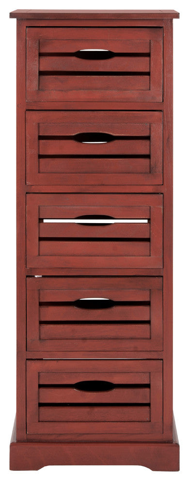 Sarina Cabinet - Red