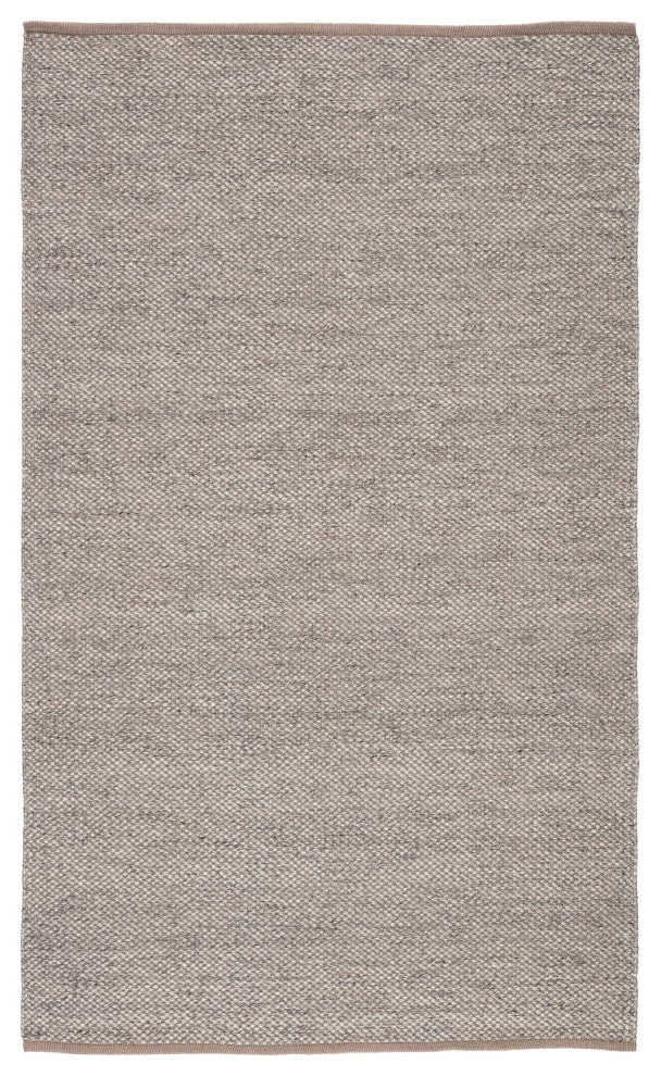 Jaipur Living Lamanda Indoor/ Outdoor Solid Taupe/ Gray Area Rug 4'X6'