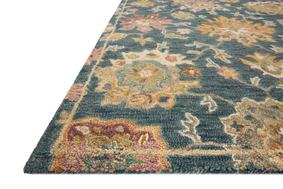 Loloi Padma Navy/Multi 9'3"x13' Area Rug