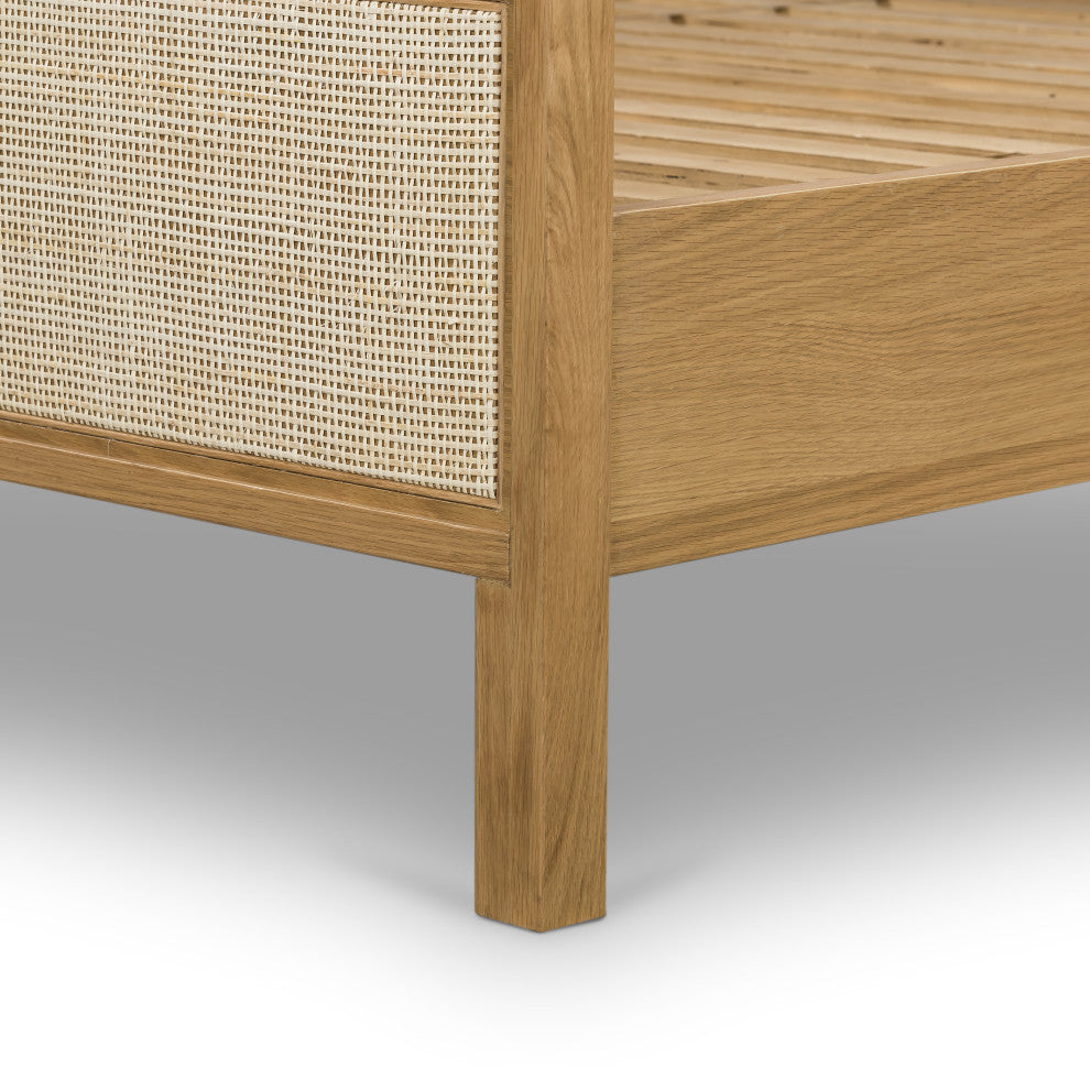 Allegra Bed-Natural Cane-King